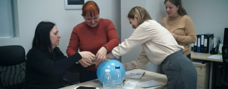 Мастер-класс для воспитателей «Организация опытно-экспериментальной деятельности в&nbsp;ДОО по&nbsp;теме «Воздух»